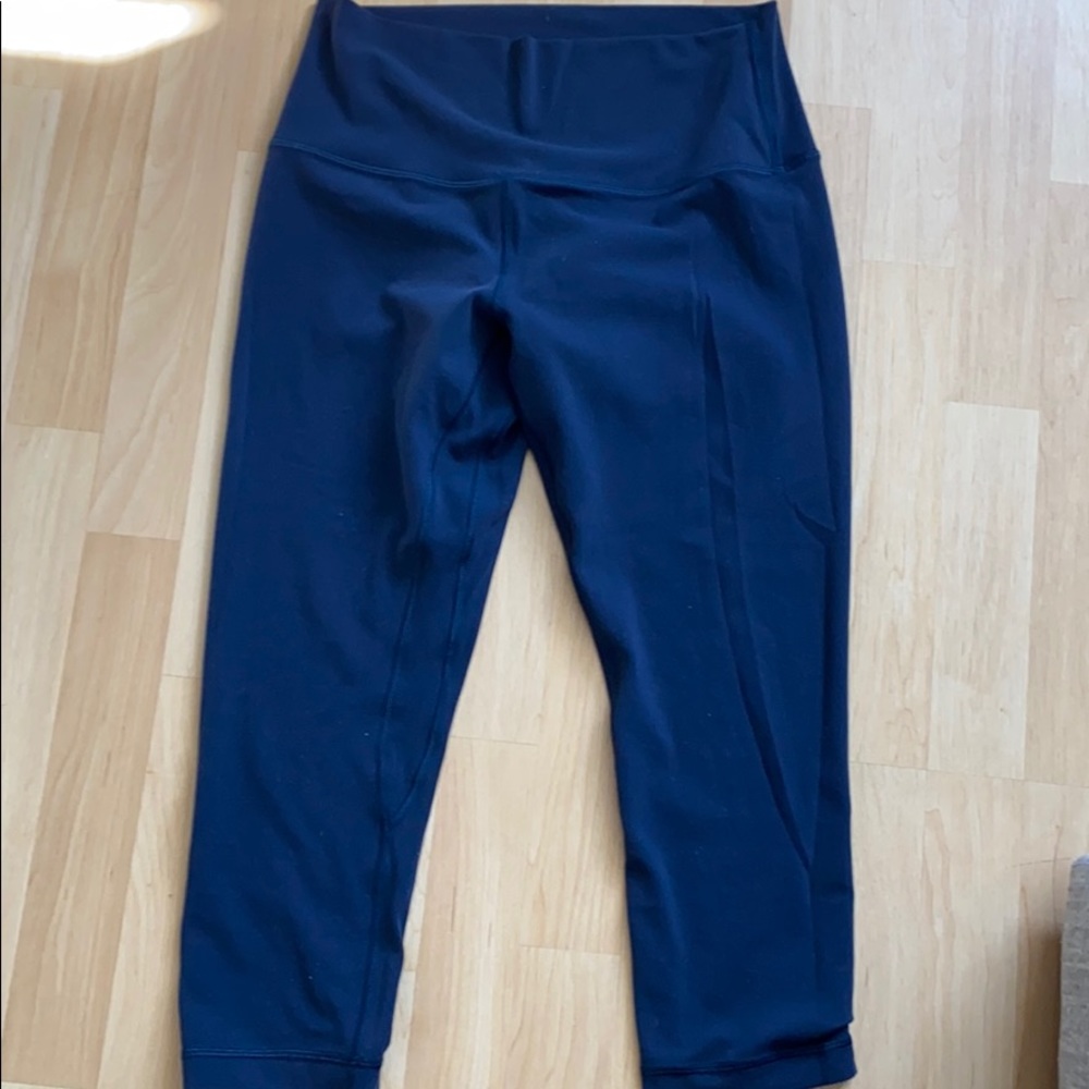 Lululemon navy blue Align leggings